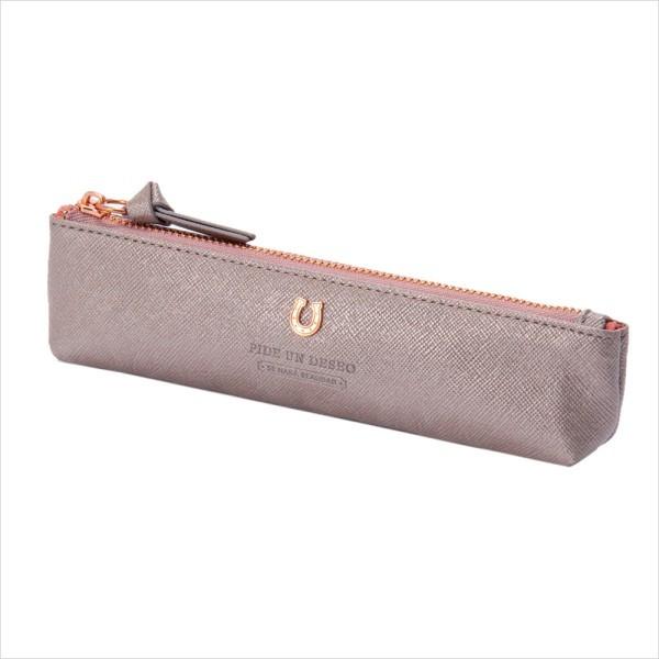 ペンケース 筆箱 シンプル 小さい シルエット シャイニーピンク Pedir ペディール マークス Zrpdr Pec08 Spk Online Mark S 通販 Yahoo ショッピング