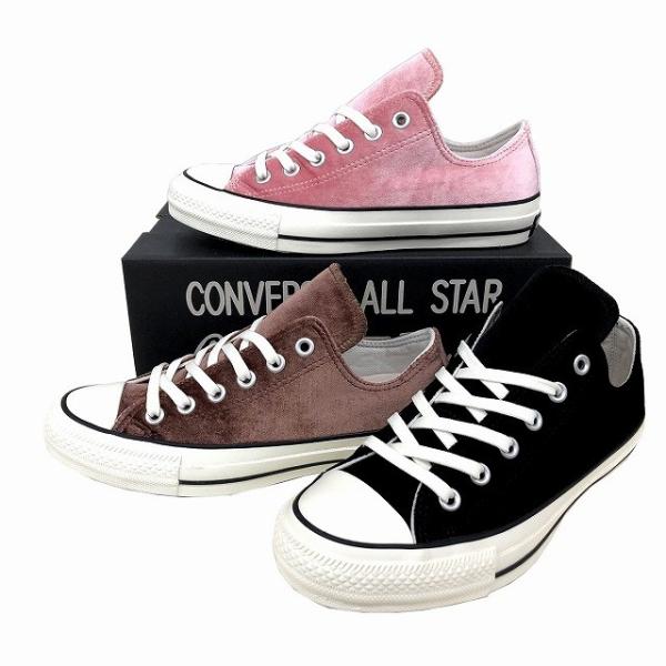 Ro[X 胂f converse I[X^[ 100 xxbg OX ubN uE sN ALL STAR 100 VELVET OX Y fB[X Xj[J[