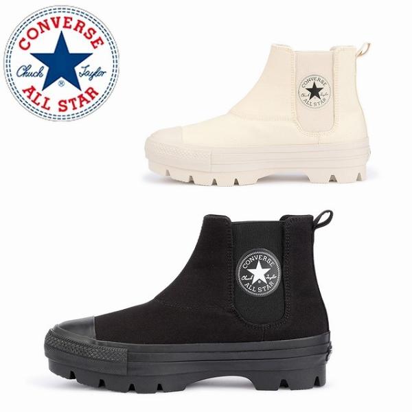 コンバースオールスター100 サイドゴアチャンクHI ブラック コンバース CONVERSE オールスター (R) サイドゴア チャンク HI