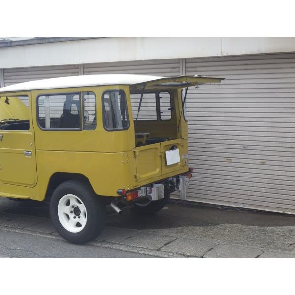 トヨタ：ランドクルーザー40［BJ41V］用リアゲートダンパー シルバー 