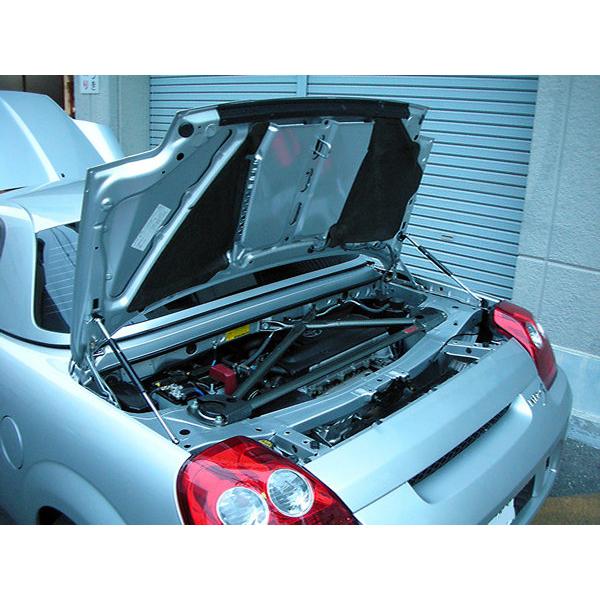 TOYOTA MR-S 純正 ボンネット TA-ZZW30 イエロー トヨタ：MR-S［ZZW30］ボンネットダンパー（リア） スタンダード