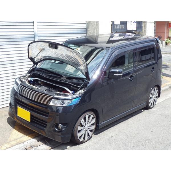 スズキ：ワゴンRスティングレー［MH23S］用ボンネットダンパー