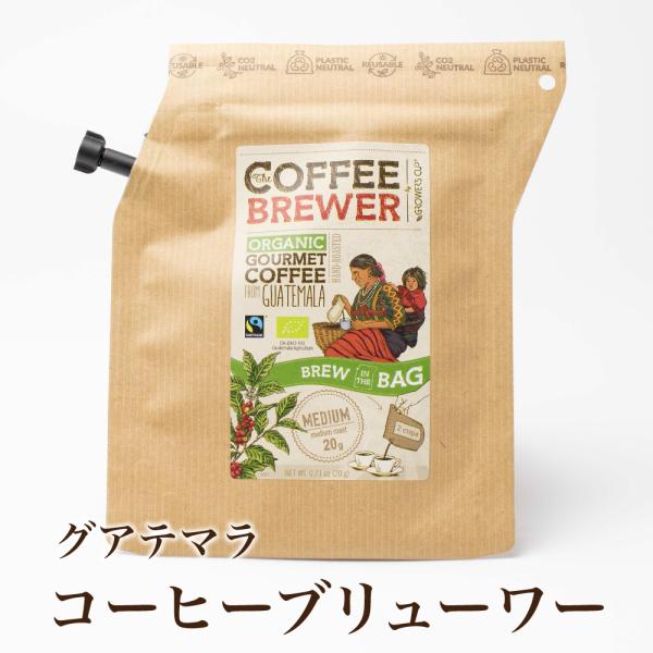 ブリューワ―コーヒー　グアテマラ　1パック リラックス brewherbtea キャンプ　在宅　父の日