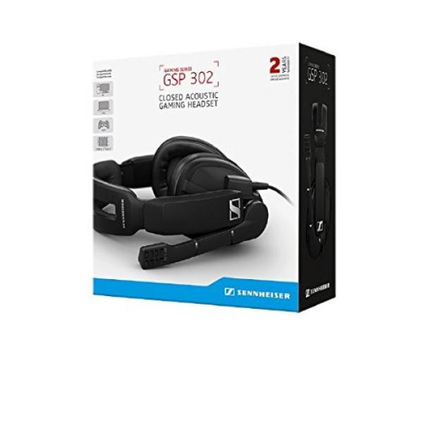 ゼンハイザー ヘッドホン イヤホン Sennheiser Gsp 302 Closed Back Gaming Headset For Pc Mac Ps4 And Xbox One Black 正規輸入品 Buyee Buyee 日本の通販商品 オークションの代理入札 代理購入