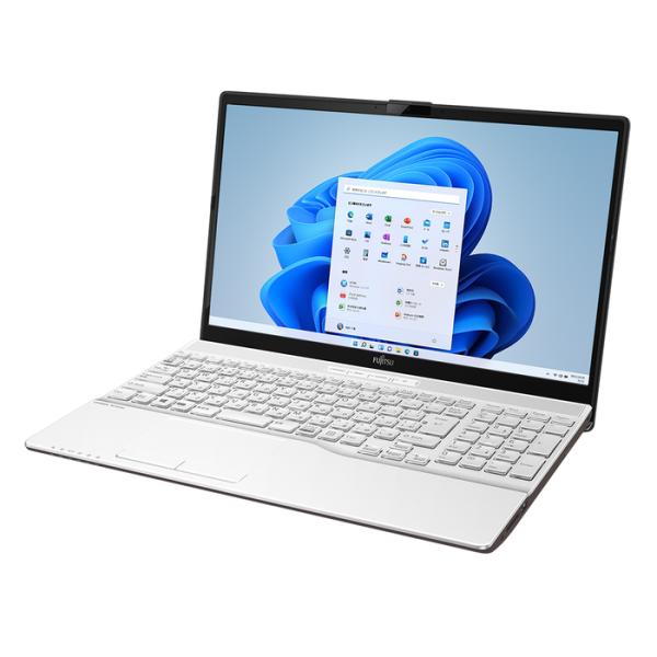 富士通（FUJITSU） ノートパソコン 新品 同様 windows11 DVD-RW 15.6型