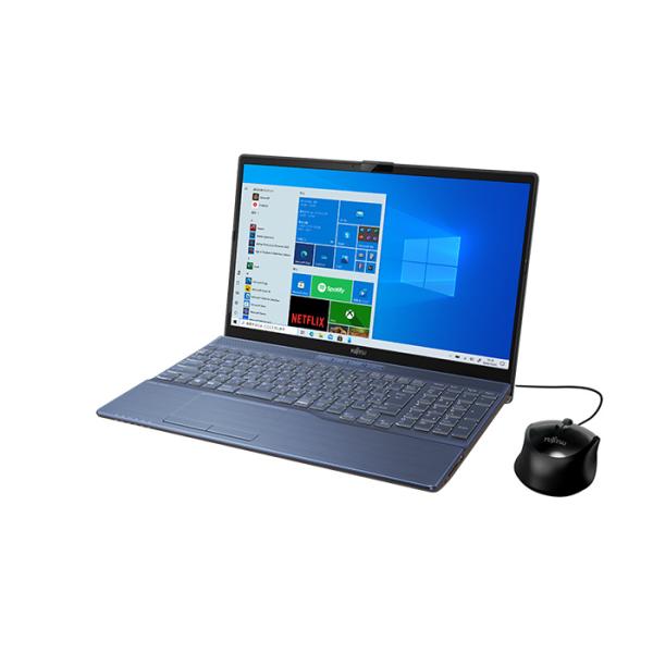 富士通（FUJITSU） ノートパソコン Office搭載 新品 同様 Win10 DVD-RW