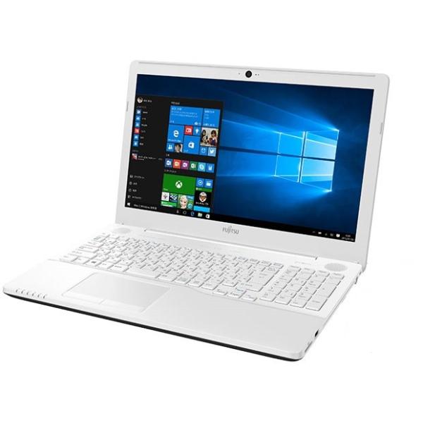 ノートパソコン パソコン PC 富士通 FMV LIFEBOOK AH47/A3 FMVA47A3WC Microsoft Office 15.6型  HD SSD 256GB DVD-RW Windows10 Core i7 7700HQ わけあり