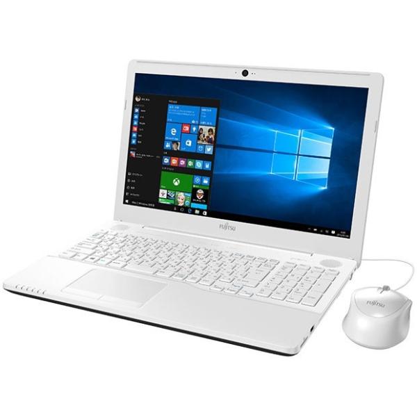富士通ノートパソコン　LIFEBOOK AH49/X型名 FMVA49XWZ 富士通（FUJITSU） アウトレット わけあり FMV LIFEBOOK AH49/X