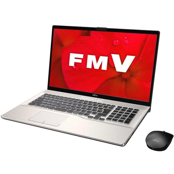 高性能 17.3型 富士通 NH90/D2 i7 8GB 256GB × 1TB FMVN90D2G ノートパソコン LIFEBOOK NH90/D2 シャンパンゴールド