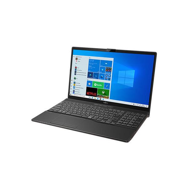 富士通 ノートパソコン Office搭載 新品 同様 Win10 DVD-RW 15.6