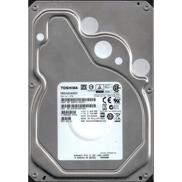東芝 TOSHIBA MD04ACA500（3.5インチ HDD 5TB） marshal_md04aca500r-f