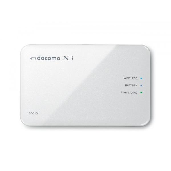 docomo モバイルルーター BF-01D 中古 白ロム ポータブル wifi ルーター LTE Xi 対応 BUFFALO