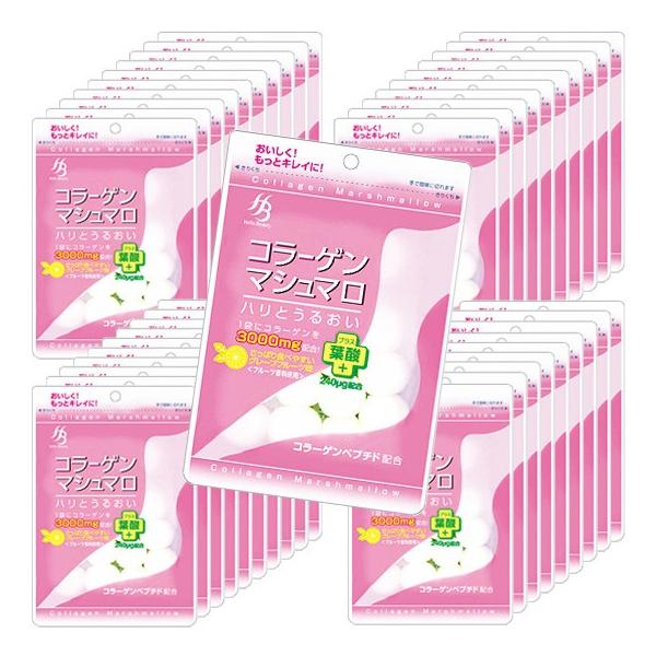 送料無料 コラーゲンマシュマロ グレープフルーツ味 1ケース 40袋 Collagen40pcs マシュマロランド 通販 Yahoo ショッピング