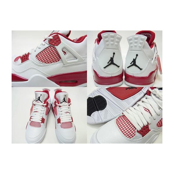 Nike Air Jordan4 Retro Alternate ナイキ エア ジョーダン4 レトロ オルタネイト Aj4 白赤 Buyee Buyee Japanese Proxy Service Buy From Japan Bot Online