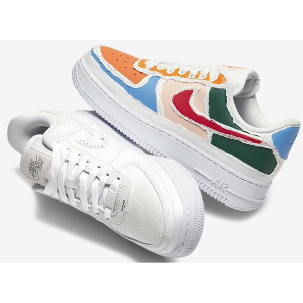 NIKE WMNS AIR FORCE 1 WHITE-MULTI COLOR ナイキ ウィメンズ エア 