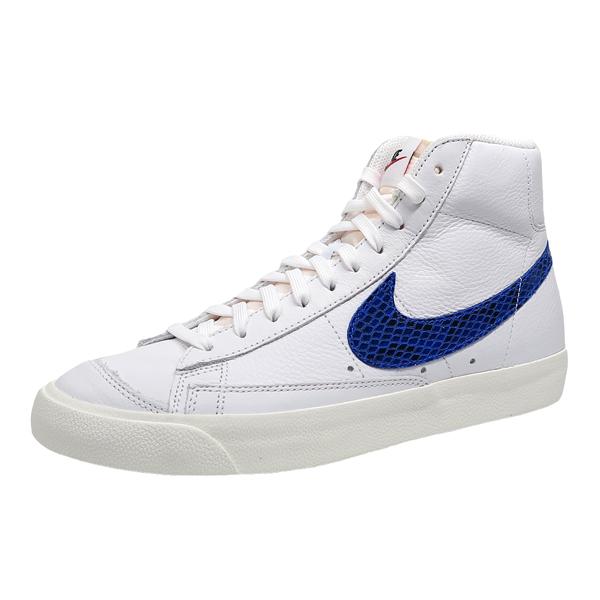 NIKE BLAZER MID '77 VNTG WHITE/RACER BLUE-RED ナイキ ブレザー ミッド ヴィンテージ 白青赤 スネーク