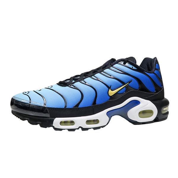 NIKE AIR MAX PLUS OG BLACK/CHAMOIS-SKY BLUE-H BLUE 国内発送 NIKE AIR MAX PLUS OG BLACK/CHAMOIS-SKY BLUE-HYPER BLUE