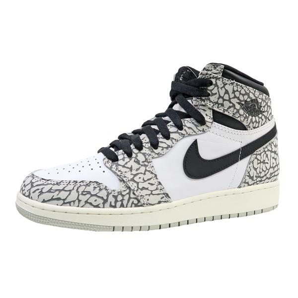 エアジョーダン１レトロハイ　２２㎝ JORDAN BRAND AIR JORDAN 1 RETRO HIGH OG VARSITY RED/BLACK