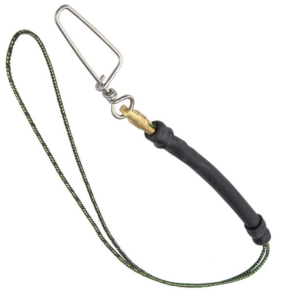 Salvimar製：バンジーショックコード(ショックアブソーバー)全長：約375mm（ライン部分：約140mm、スナップスイベル部分：約70mm、ラバー部分：約135mm）素材：ステンレス、ネオプレーンラバーチューブバンジーショックコードを...