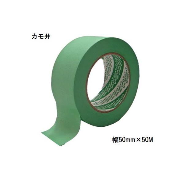 手で簡単に切れて作業性に優れています●養生用テープ●クレープ紙を基材としており、フローリングを痛めることなく作業できます。●テープ寸法：幅５０ｍｍ×長50ｍ ●厚：約０．１7ｍｍ