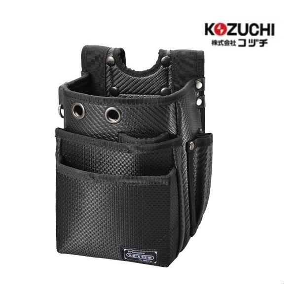 KOZUCHI コヅチKOZUCHI ワークタイムツールシリーズ WT-12BK 腰袋3段