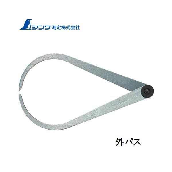 ＜特徴＞●ノギスでは測れないものの外寸測定に便利です。。＜仕様＞●本体サイズ 213×120×12mm●使用範囲 200mm●製品質量 77g●材質：炭素鋼