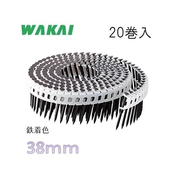 仕様●全長(mm):38●よび径(mm):1.83●頭径(mm):4.8材質：鉄　着色対象：焼杉板+木材ハイコーキ・マキタ・マックス・ワカイ産業・カネマツ・京セラ・リョービ・、各社共通