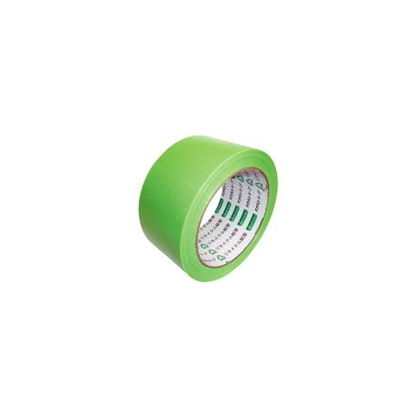 オカモト PETクロス 養生用粘着テープ No.418 若草 50mm×25m 30巻入 日本製 1ケース