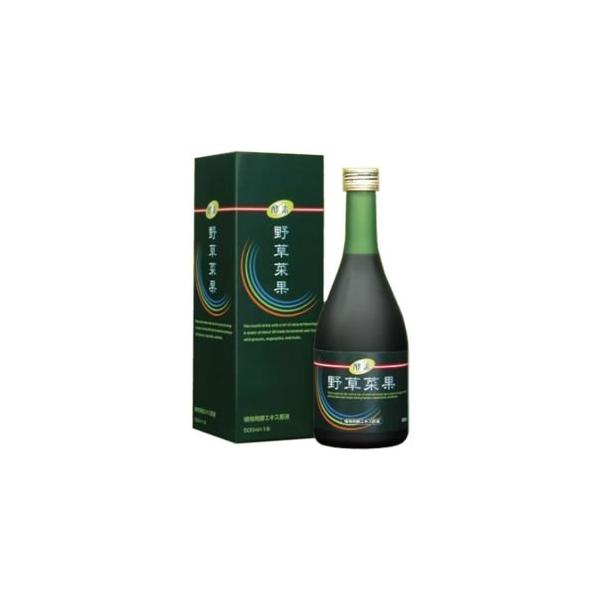 【訳あり！処分セール！賞味期限2027年5月9日まで】野草菜果500mL×3本