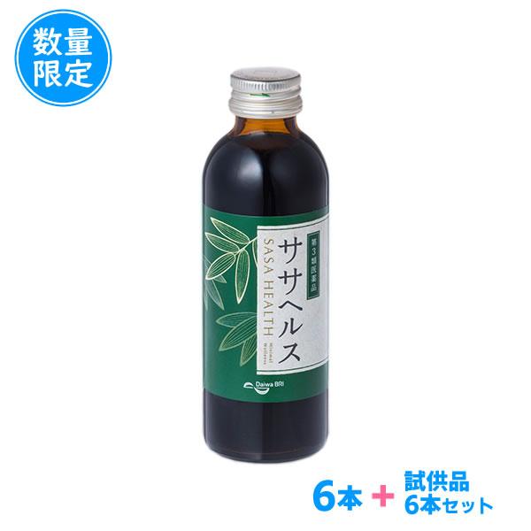 【限定10セット試供品付きプラン】ササヘルス127mL×6本+(試供品127mL×6本)【第3類医薬品】