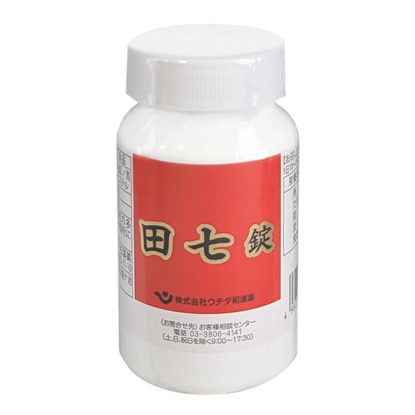 ウチダ和漢薬 ウチダ田七錠(でんしちじょう)300錠 : マルアイドラッグ