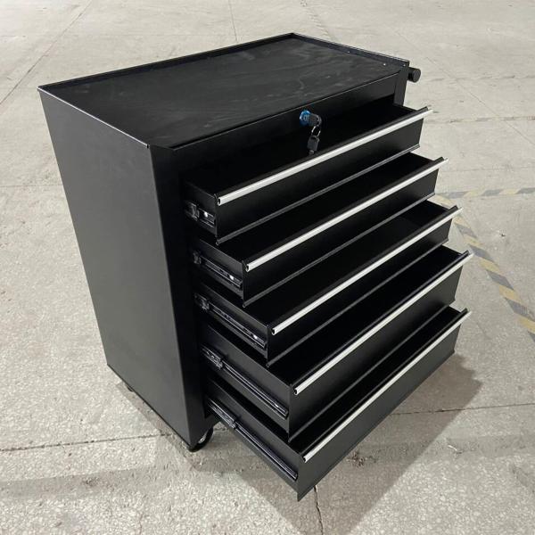 ツールボックス ローラーキャビネット 工具箱 5段 鍵付き 引き出し