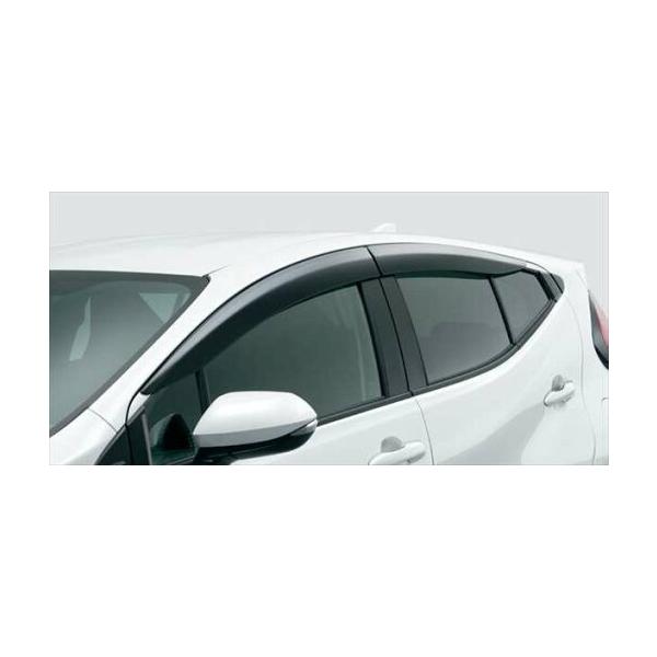 トヨタ純正用品　アクア　純正 MXPK11 MXPK16〜 サイドバイザー（RVワイド）　寒冷地仕様以外　08162-52080