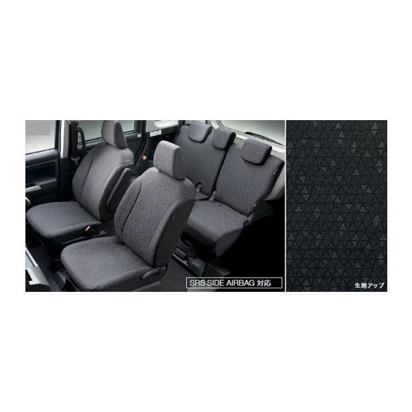 トヨタ純正用品　ルーミー　M900 M910 フルシートカバー ※1台分　コンフォートパッケージ．ＳＲＳサイドエアバック＆ＳＲＳカーテンシールドエアバック付車
