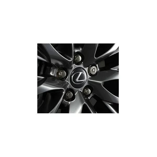 LEXUS純正ホイールロックセット 08456-00160　ブラックメッキナット Amazon | TOYOTA (トヨタ) 純正部品 レクサス LEXUS ロックナット