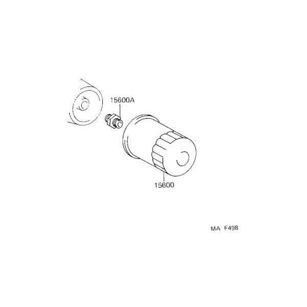 TOYOTA g^  ICtB^[ OIL FILTER 15600-41010@ViԁF90915-40002