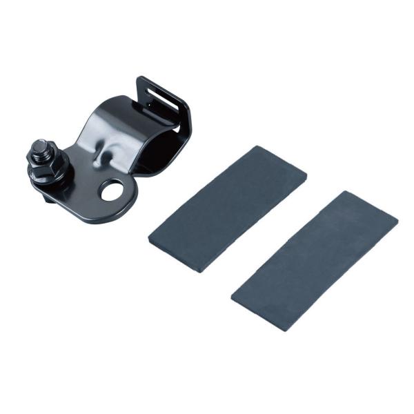 ●メーカー:ジェットイノウエ●商品名:バックショットミラー取り付け金具(バンド) ●品番:●サイズ:●カラー:選択肢よりお選びください●材質:ステンレス製●規格:20φ〜32φミラーステー用●入数:1個入り●付属品:ボルト/ナットx1　ゴム...