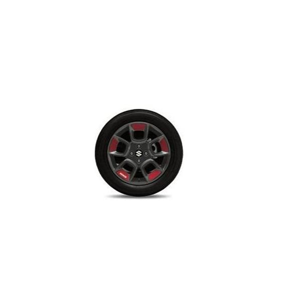 SUZUKI IGNIS　スズキ イグニス【FF21S】　ホイールアクセント(２０枚／１台分セット)【レッド】[99000-990EJ-WAA]