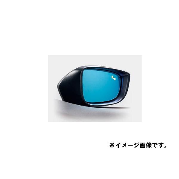 純正アクセサリー　マツダ　MAZDA2　DJ　H31.7〜　ブルーワイドミラー　親水　ヒーテッドドアミラー無車用　B63CV3660