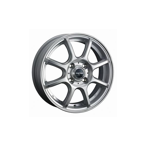 アルミホイール 東京車輪 バスターエイト シルバー 13インチ 13X4.0J