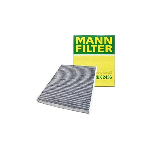MANN　エアコンフィルター　フォード　(エコスポーツ　フィエスタ　VI(6)　KA+　B-MAX)　CUK2436　脱臭活性炭　花粉・PM2.5除去