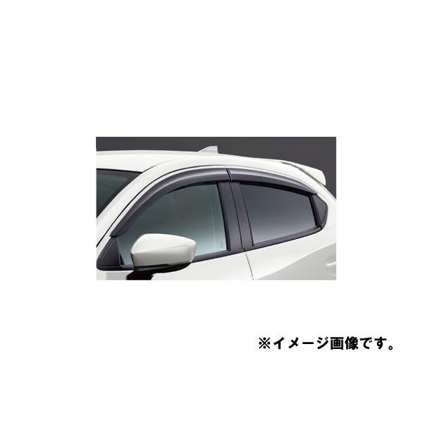 純正アクセサリー　マツダ　MAZDA2　DJ　H31.7〜　アクリルバイザー　D09VV3700
