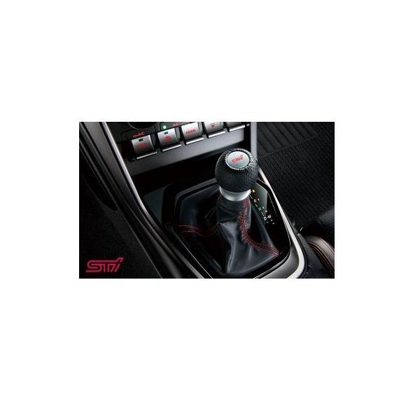 STI レザーシフトノブ SG117CC110 SUBARU BRZ スバル BRZ【ZD8】 STIレザーシフトノブ(AT