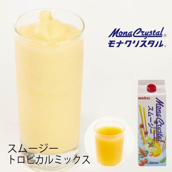 フローズンスムージーベース トロピカルミックス 1000mlトロピカル 南国 パインアップル オレンジ マンゴー パッションフルーツ ミックスジュース ドリンク