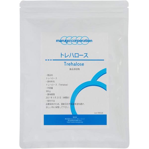 【トレハロースとは】"夢の糖質"と言われた自然の恵みで、きのこ類や酵母などに含まれる物や、ジャガイモやトウモロコシのデンプンから作られる自然界に存在する糖質です。有名なパティシエや和菓子屋さんでも愛用されている、トレハロース。砂糖の一部を置...