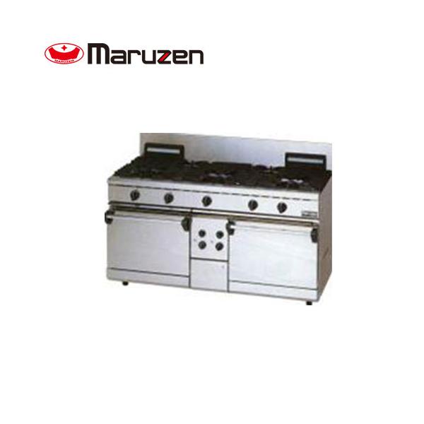 ≪yt1161ジ≫ マルゼン パワークックガスレンジ 5口+オーブン 型番不明