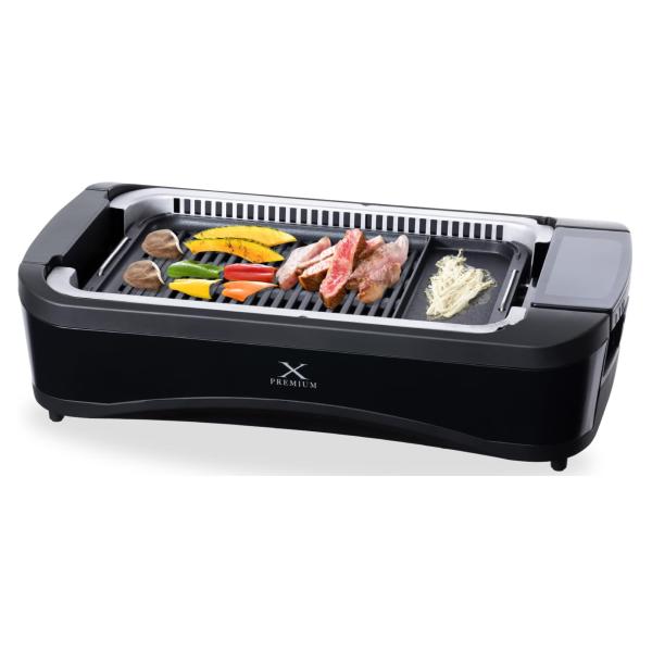 商品説明必読[山善] 煙の少ない 焼肉プレート XGRILL premium 山善 煙の少ない 焼肉プレート XGRILL PREMIUM 煙約94%カット 吸煙機能