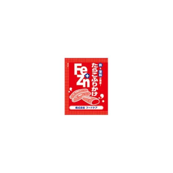 Fe&Zn ふりかけ たらこ 3g×50包 フードケア :70784621:栄研モール店 通販 Fe Zn ふりかけ たらこ 3g×50包 フードケア