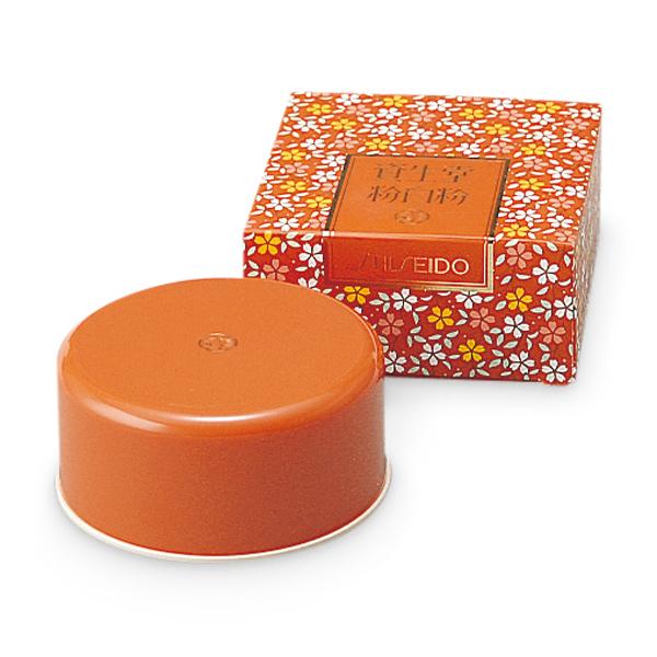 歌舞伎や日本舞踊、婚礼、演劇、祭などの純日本的なお化粧にふさわしい粉白粉です。つきがよく、むらなくまっ白に仕上がります。はげしい動きにも化粧くずれせず、美しい化粧が保てます。上から重ねづけもでき、化粧なおしに使うことができます。※パフは添付...