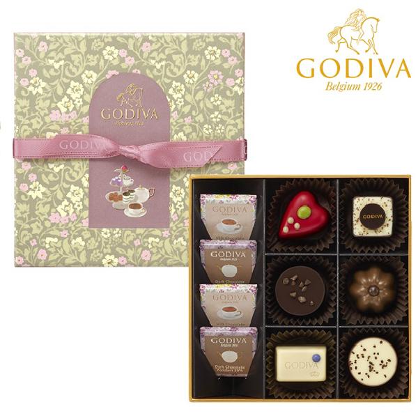 ホワイトデー 21 ゴディバ ティータイム アソートメント １０粒入 のし 包装不可 21wd029 丸広百貨店 ヤフー店 通販 Yahoo ショッピング